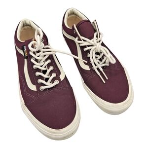 USED Vans Old Skool Cordura Port Royale/Marshmallow Sneakers Low-Top Shoe SZ 11